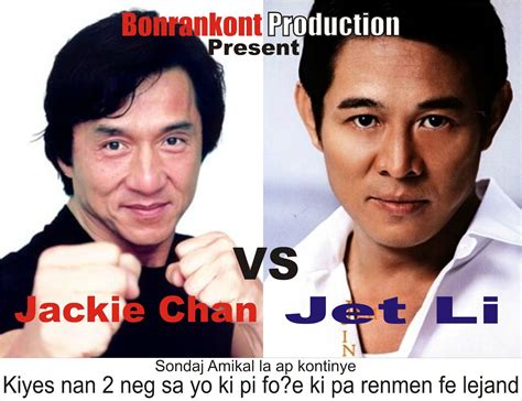 jet li vs jackie chan